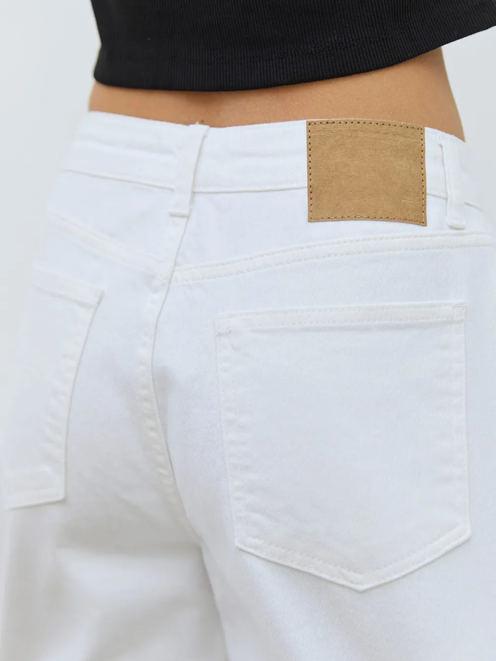 Mid-Waist Casual Style Jeans