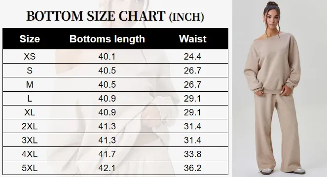 🔥Last Day 89% OFF🔥Women's Leisure Solid Color Sloping Shoulder Long Sleeve Top & Wide Leg Trousers Co-ord