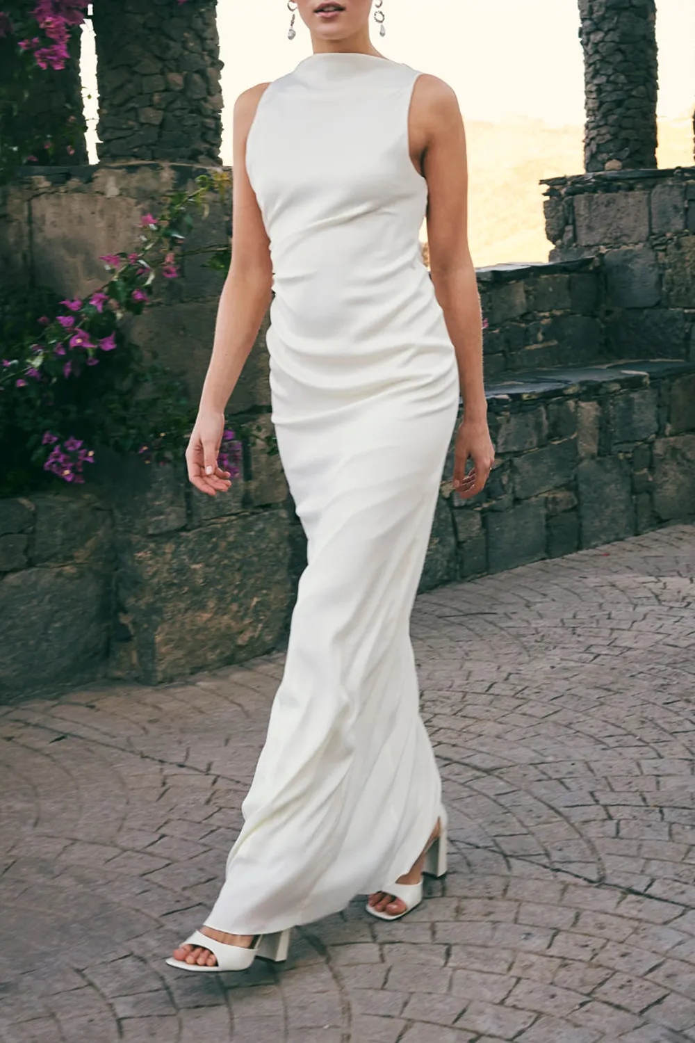 Hollow Backless Dress