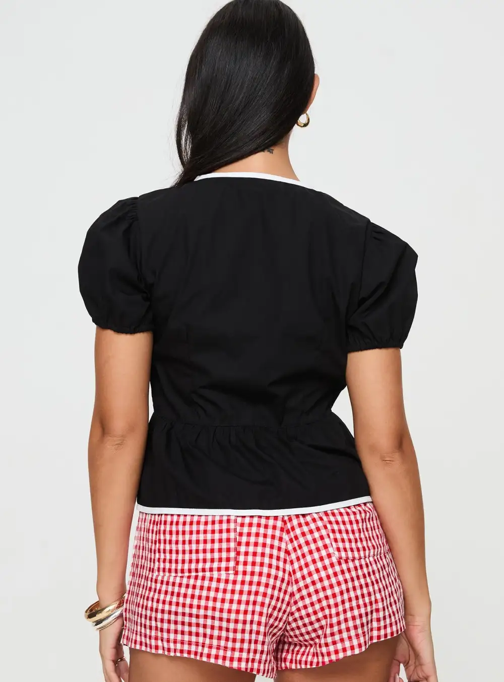 Versatile Tie Detail Blouse