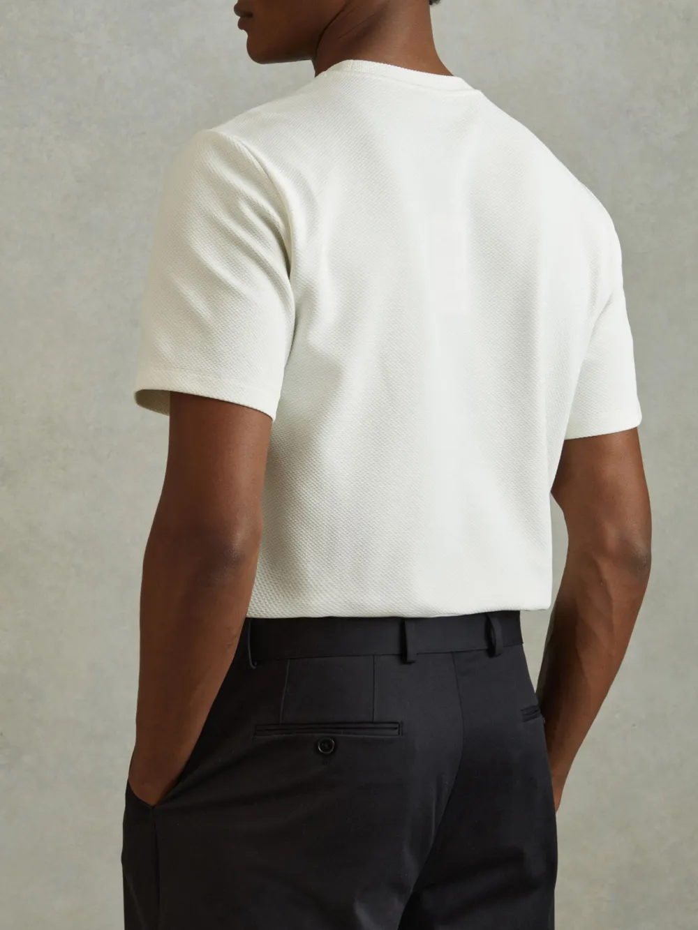 Solid Color Casual All-Match Men's Short Sleeve
