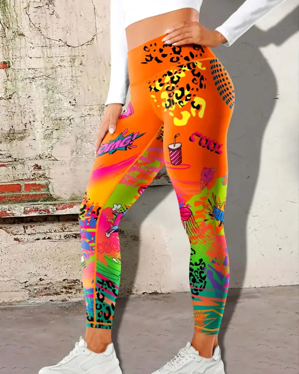 Flexible Leopard Everyday Leggings