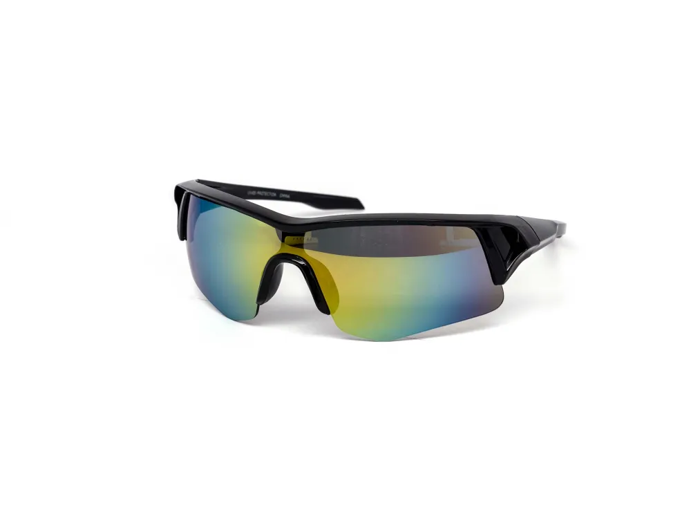 12-Pack Sport Burnt Mirror Assorted Performance Sunglasses