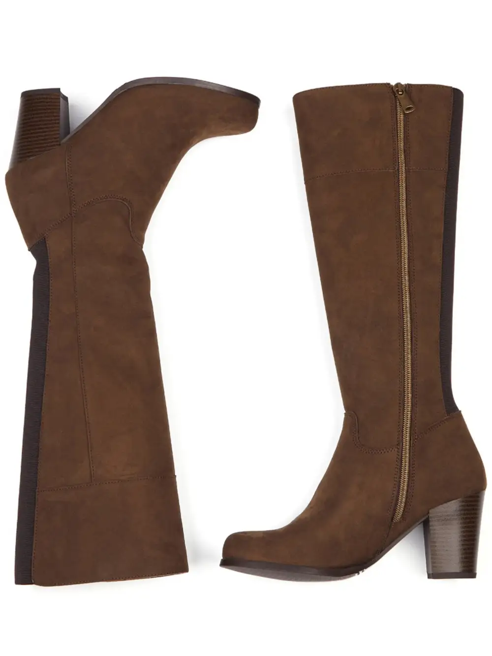 Women's Clean Modern Water Resistant Tall Riding Boots