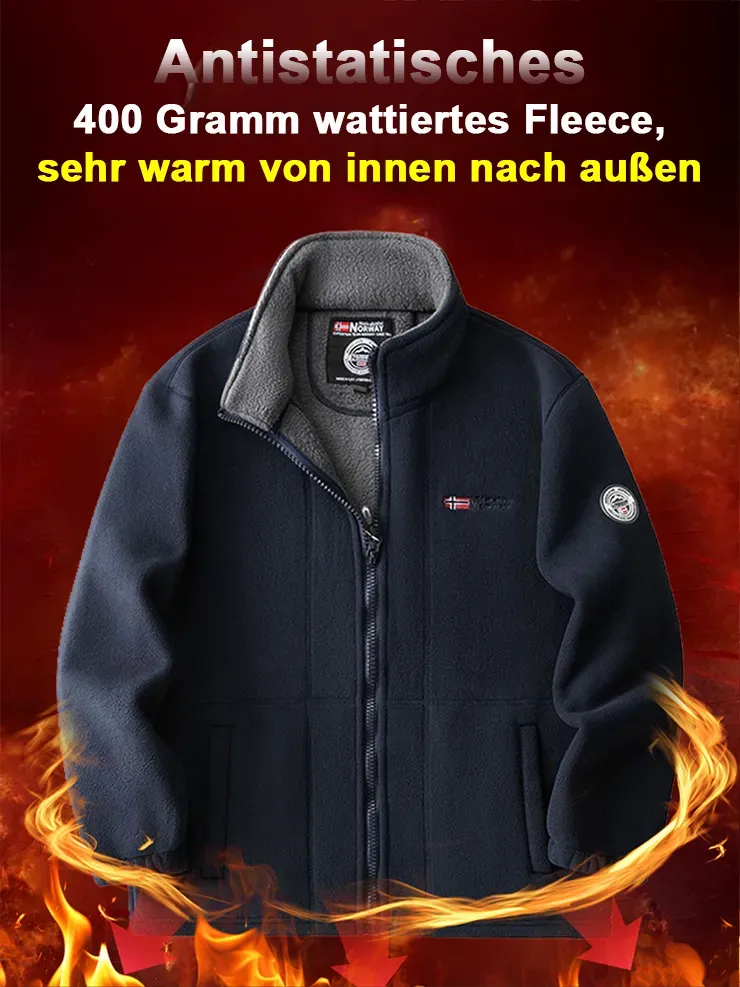 Aus 100 % Merinowolle gefertigt, ist sie weich auf der Haut, schnüffelt nicht und hält jahrzehntelang. Bedingungslose Geld-zurück-Garantie! Schluss mit dicker Kleidung! Diese Jacke ist wärmer als jede Daunenjacke!