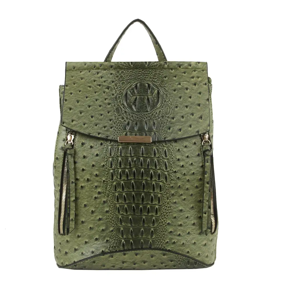 Textured Convertible Backpack