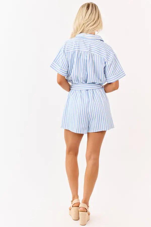She Sky Baby And Cream Striped