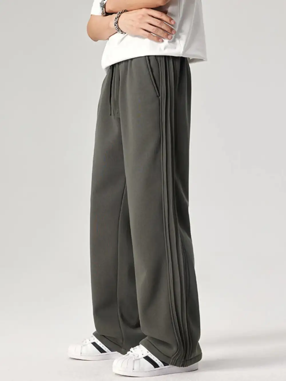 Men's Plus Size Casual Loose Fit Pants