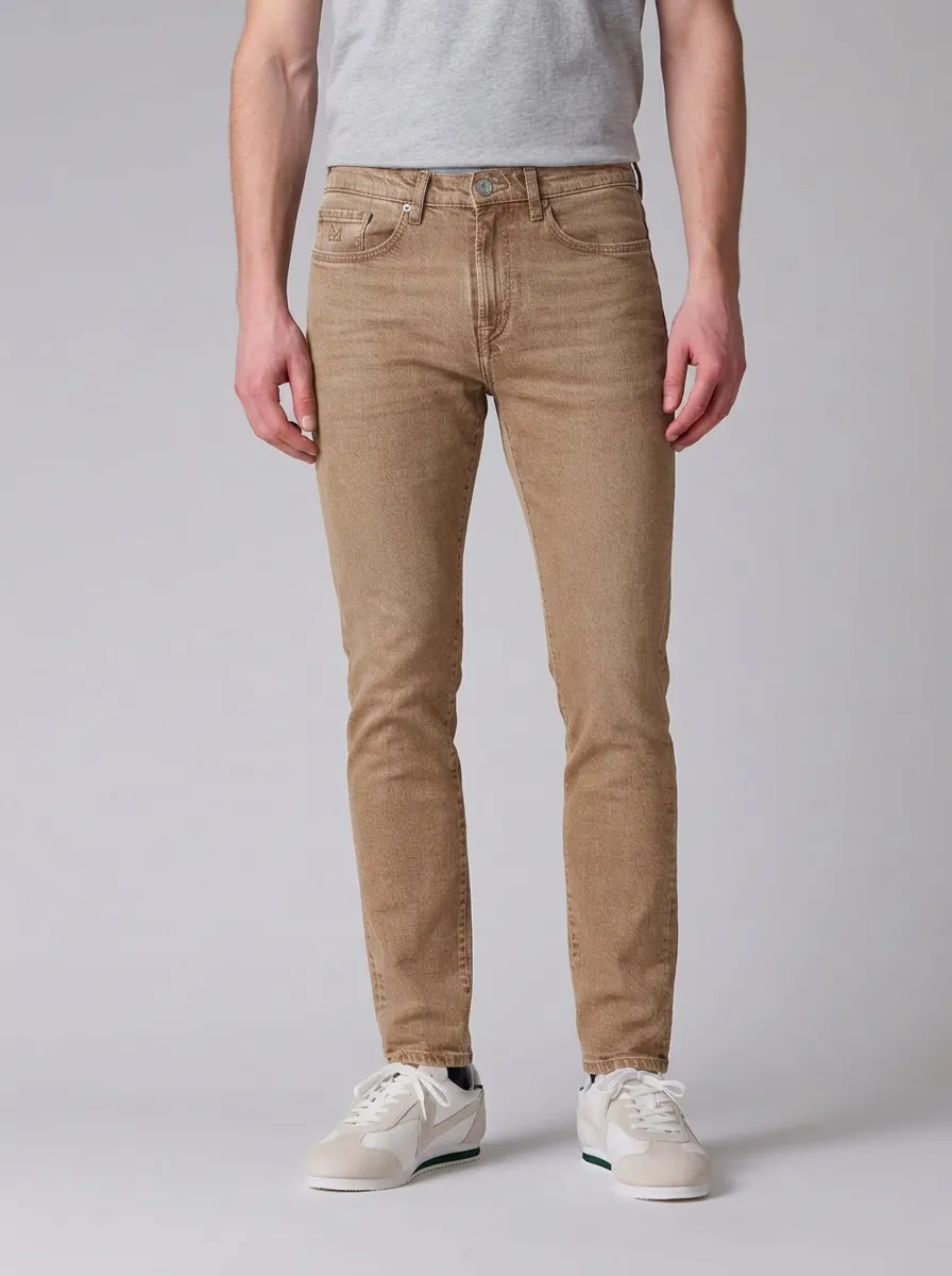 Men's Contemporary Comfort Slim Fit Stretch Denim Jeans