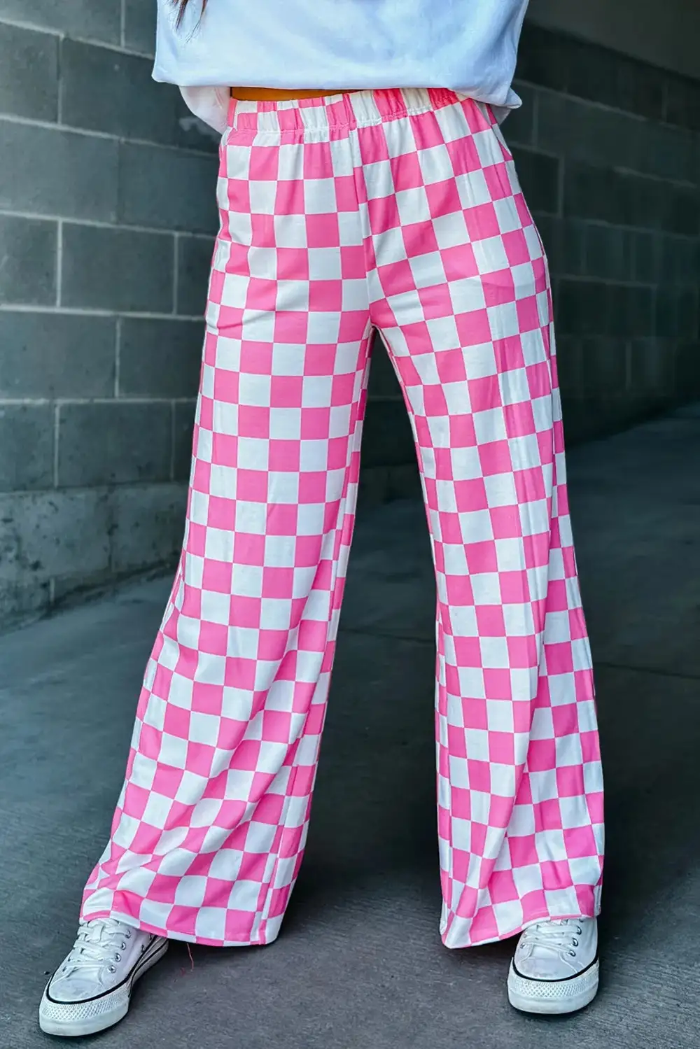 Relaxed Wide Leg Pocket Detail Pants