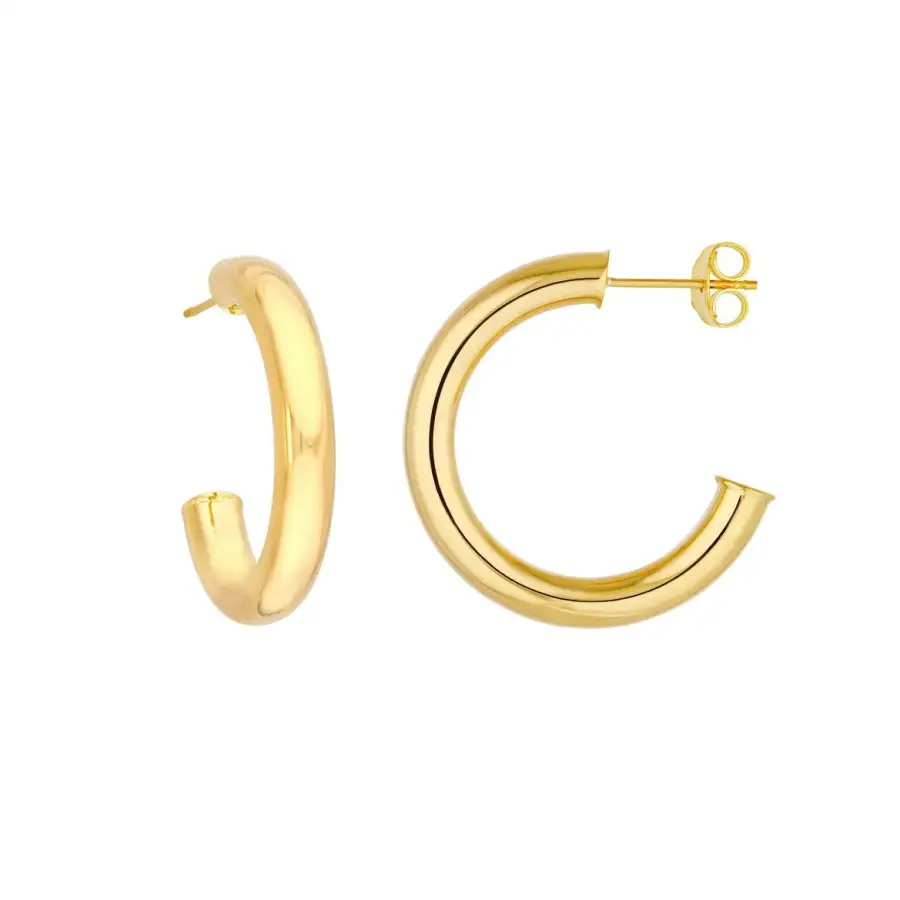 Artful Classic Hoop Earrings