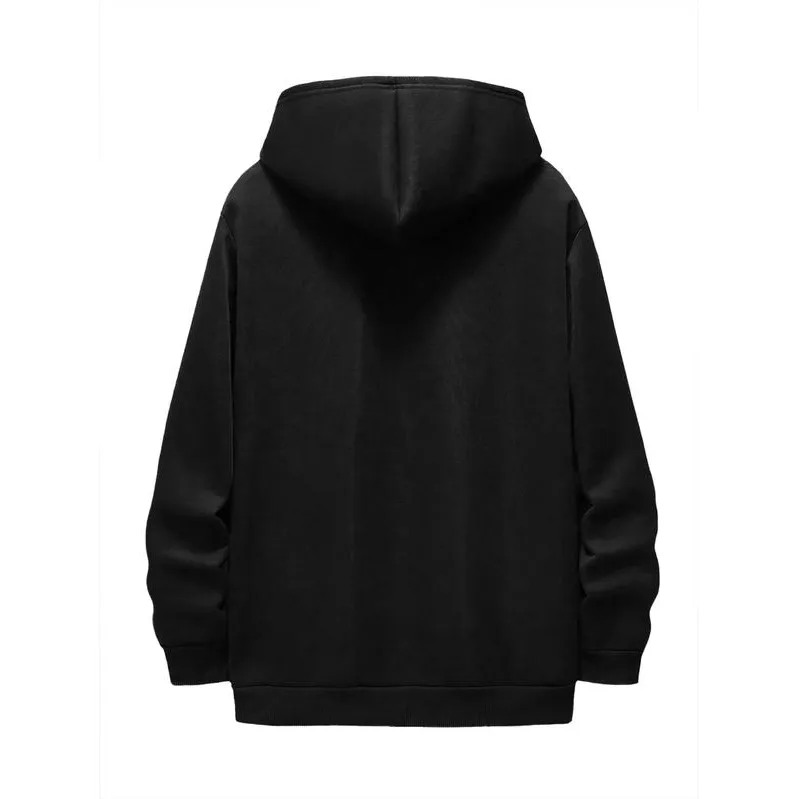Fierce Bulldog Print Hooded Sweatshirt