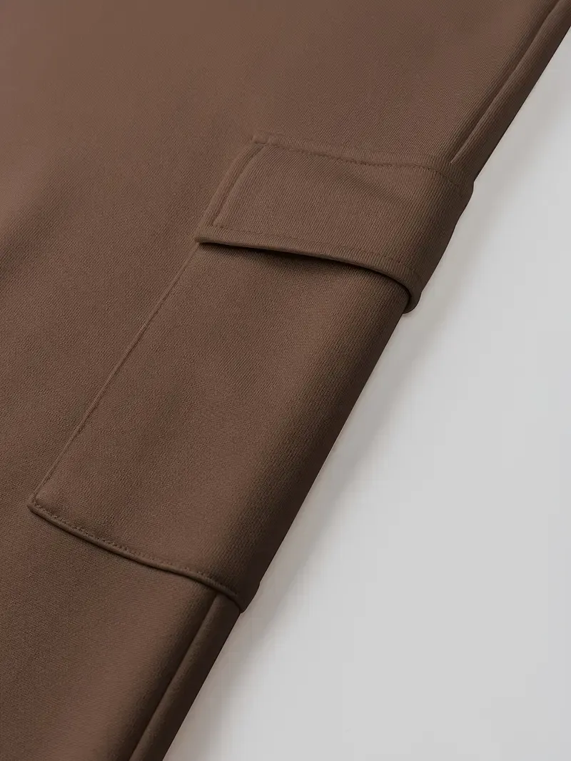 (3-SETS)Women'S Casual  Print Short Sleeve Round Neck TightJumpsuit And Waist Tie Wide Leg Pants With Pockets Set