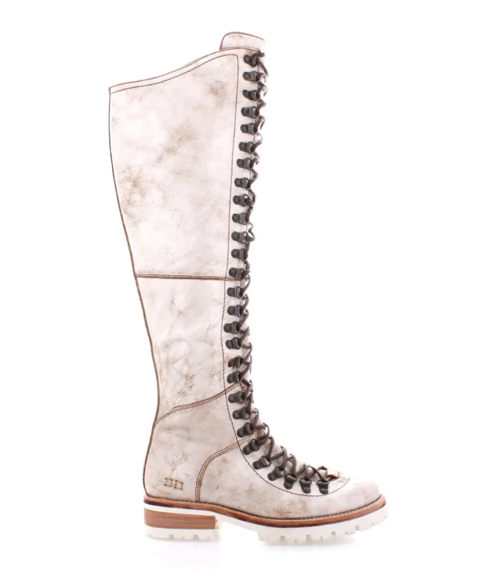 Side-Zip Lace-Up Hiker Boots