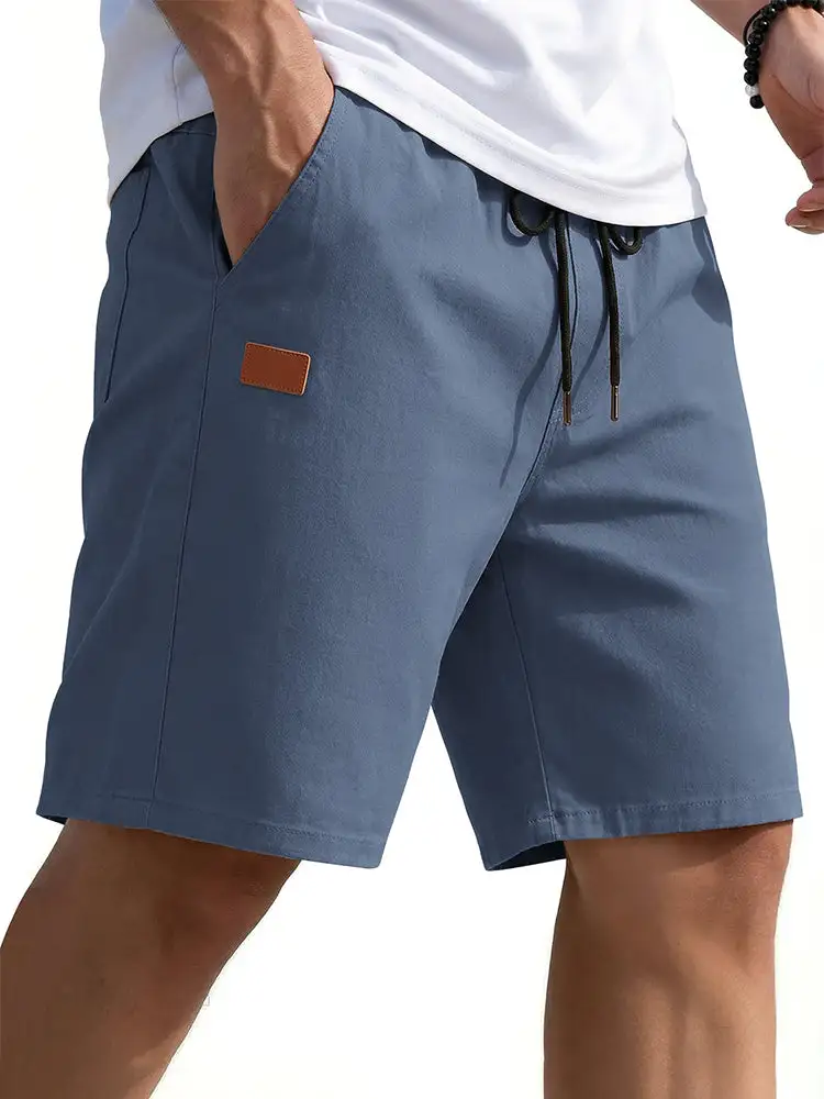 Men's Casual Cotton Blend Chino Shorts
