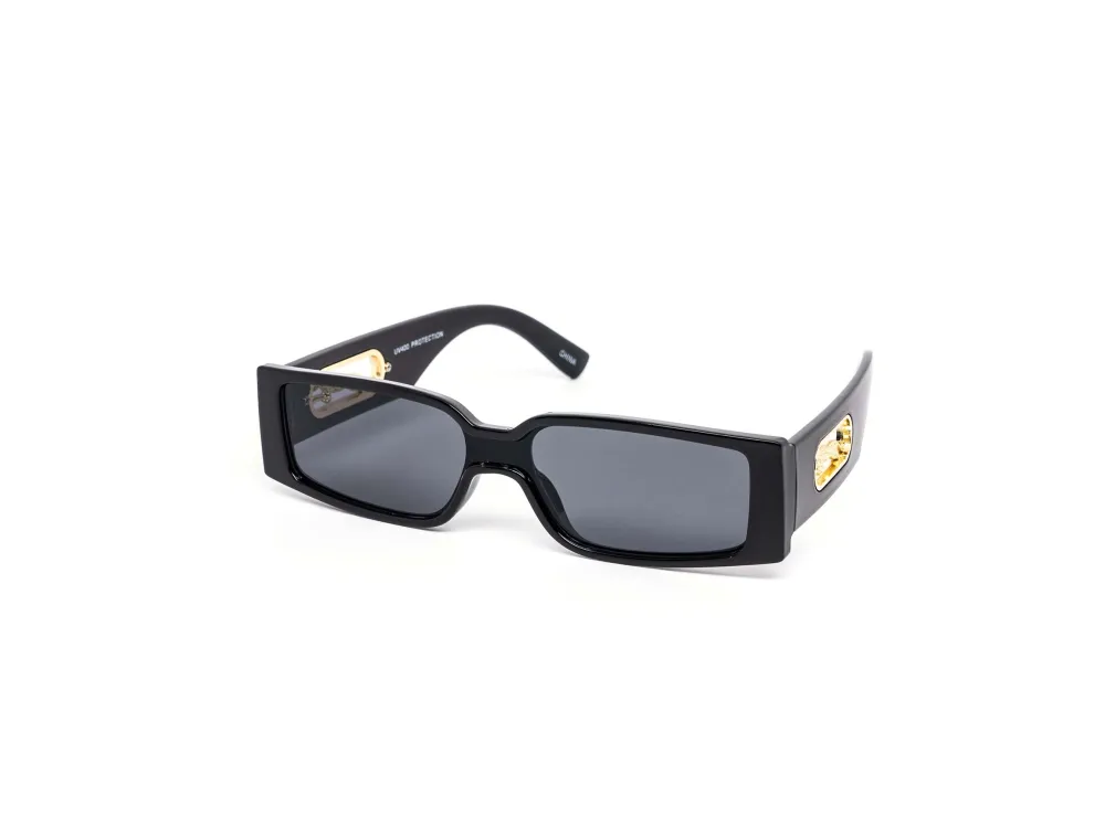 12-Pack Chunky Cat-Eye Rectangle Assorted Sunglasses