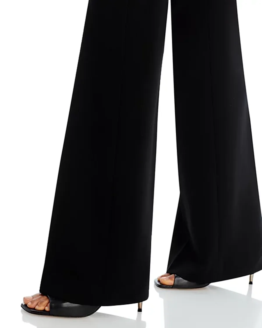 Flared Leg Silhouette Pants