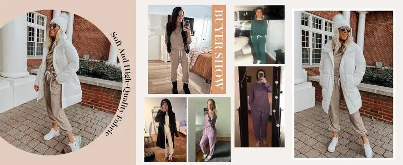 Women's Solid Sweatsuit