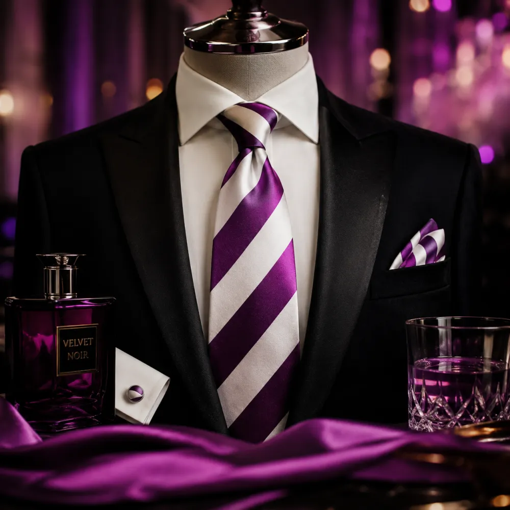 Classic Silk Classic Men's Necktie Accessory Set