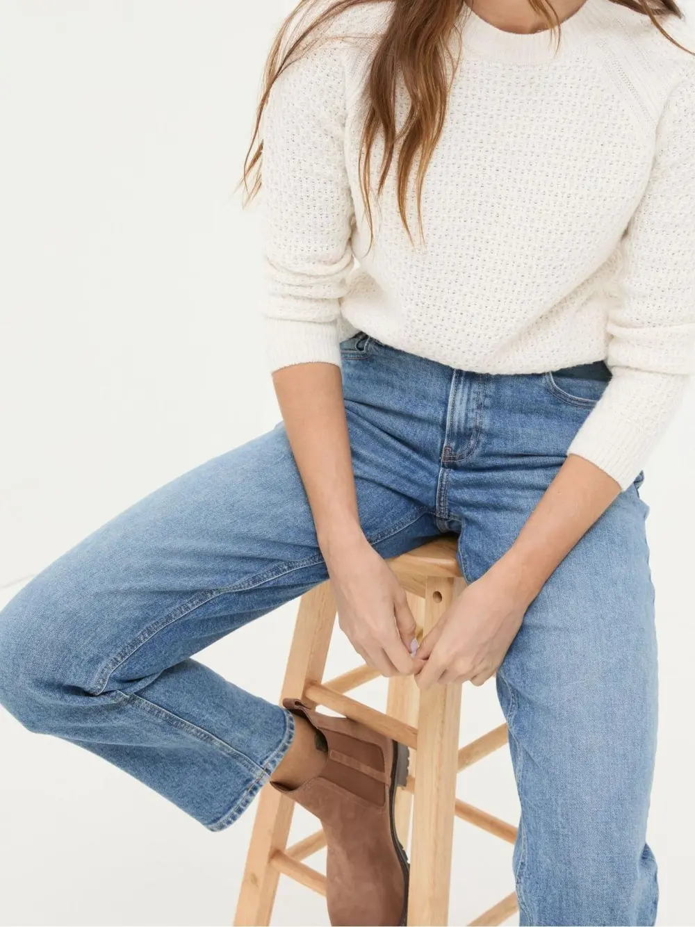Ludlow Blue Denim Boyfriend Jeans