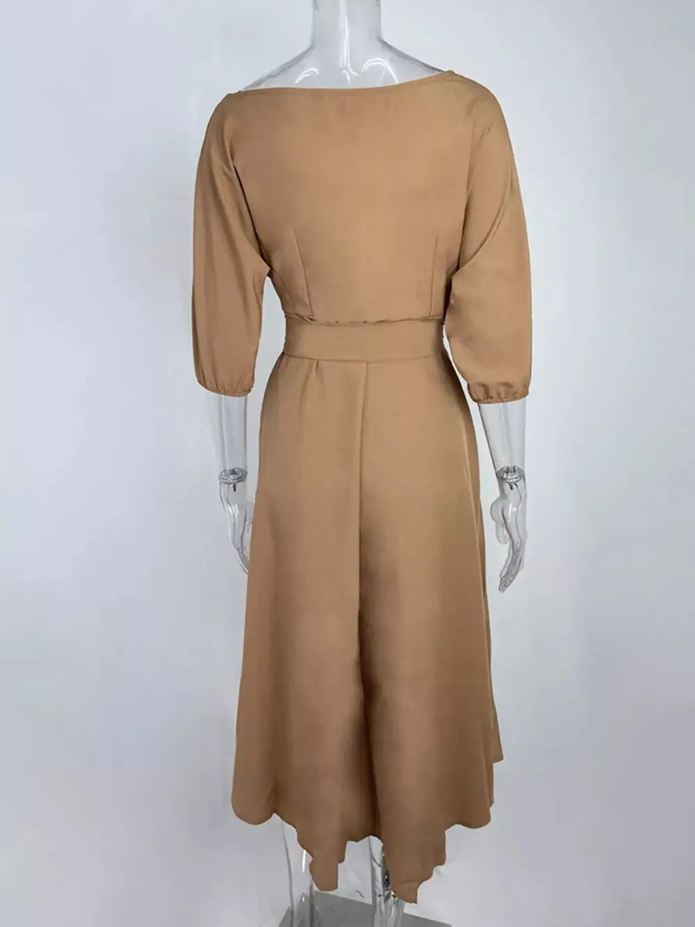 Tie Waist Dress Casual