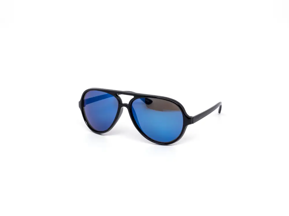 12-Pack Kids Retro Aviator Color Mirror Sunglasses