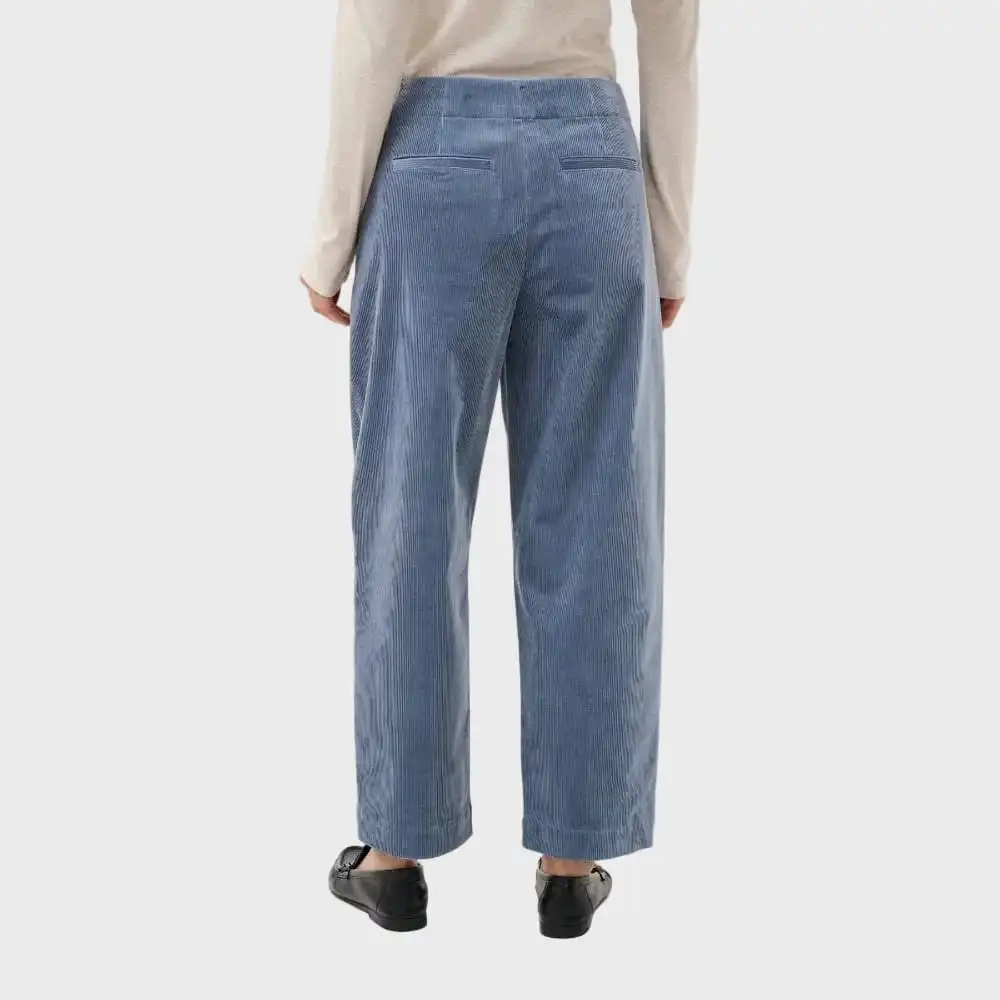Wide-Leg Straight-Leg Cropped Women's Trousers
