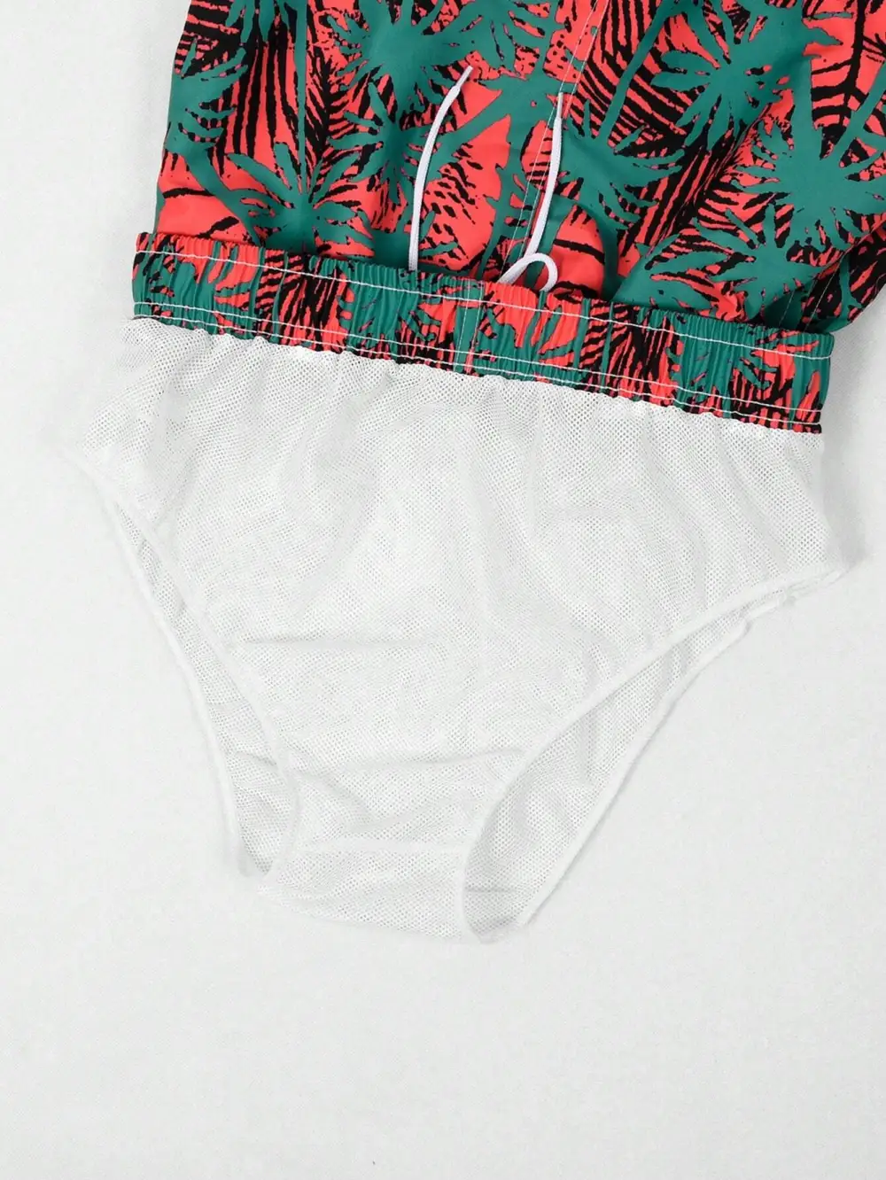 Men's Versatile Drawstring Swim Trunks