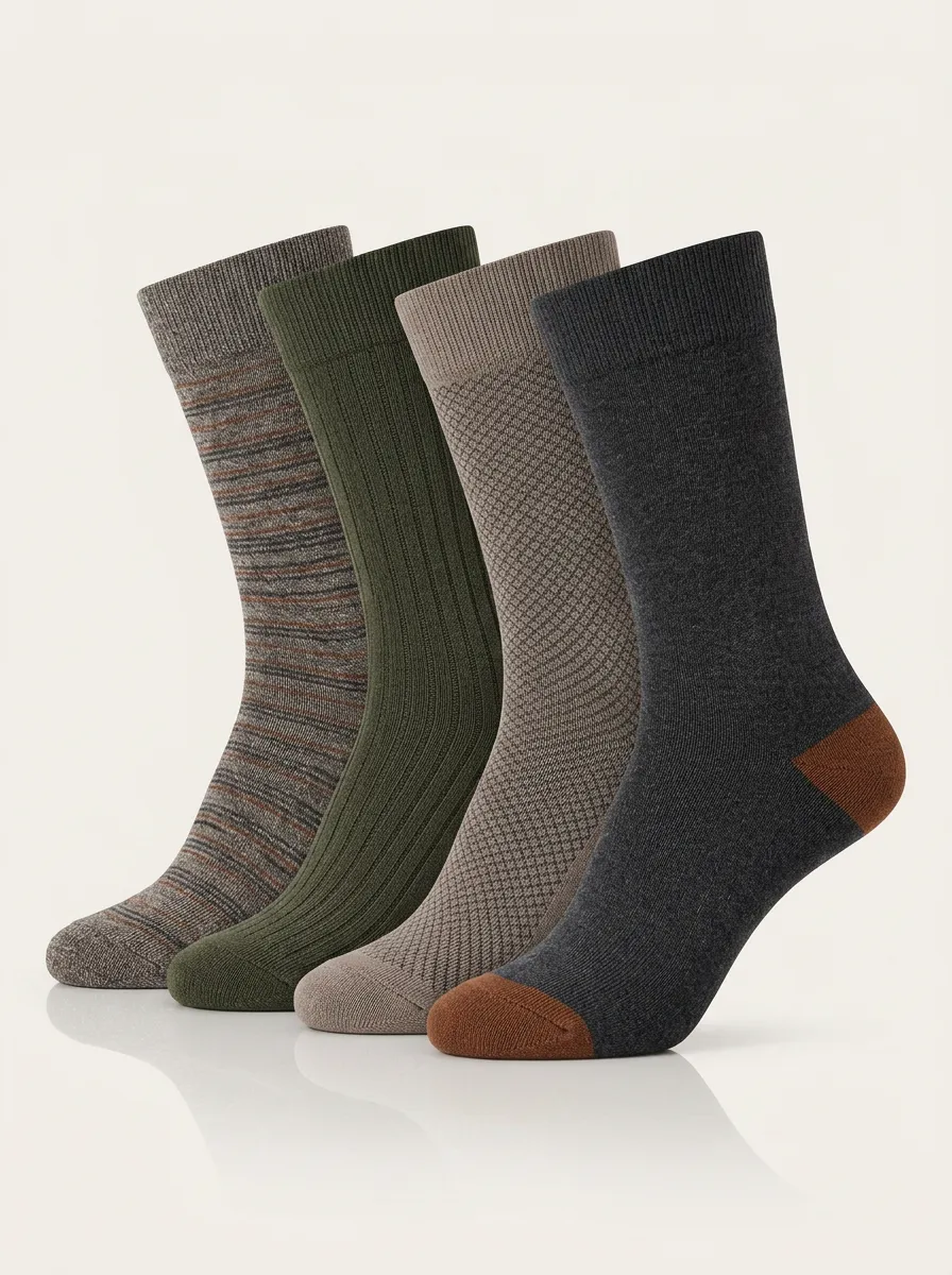 Men's Weekend Four Pair Socks
