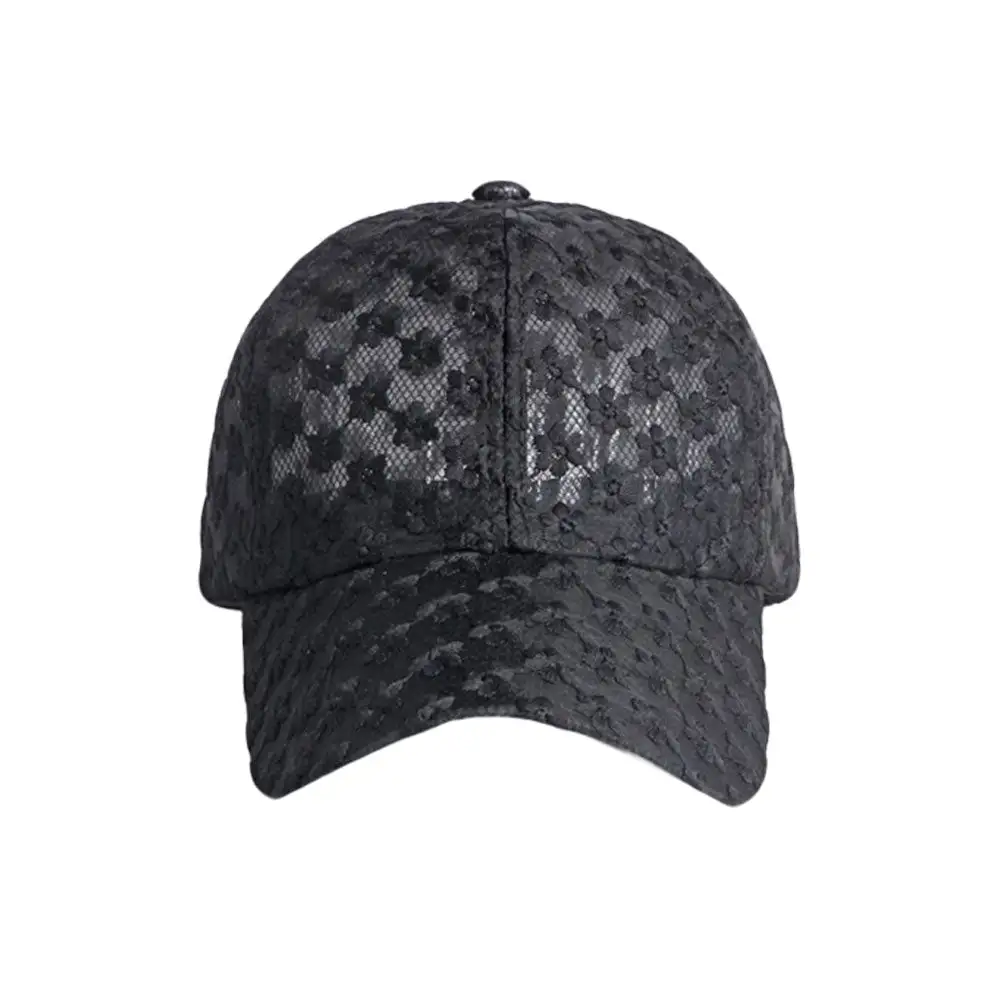 Floral Mesh Baseball Cap