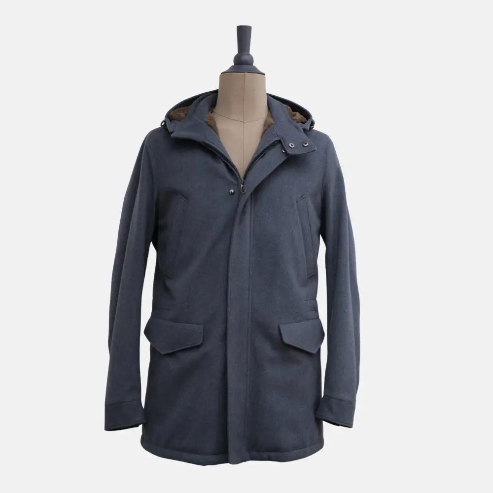 Lined Cashmere Vicuna Coat