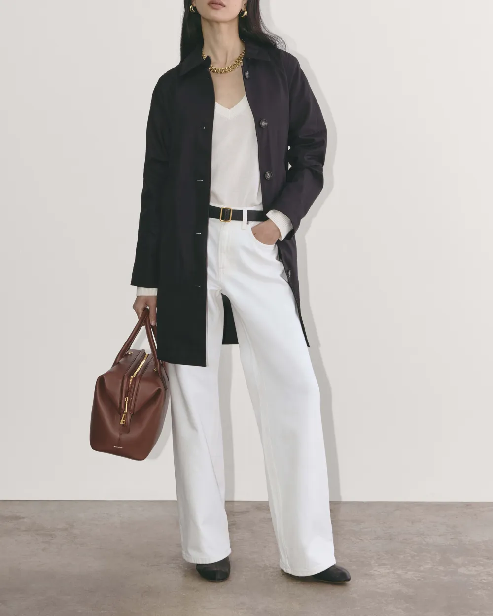 Black The Mac Coat