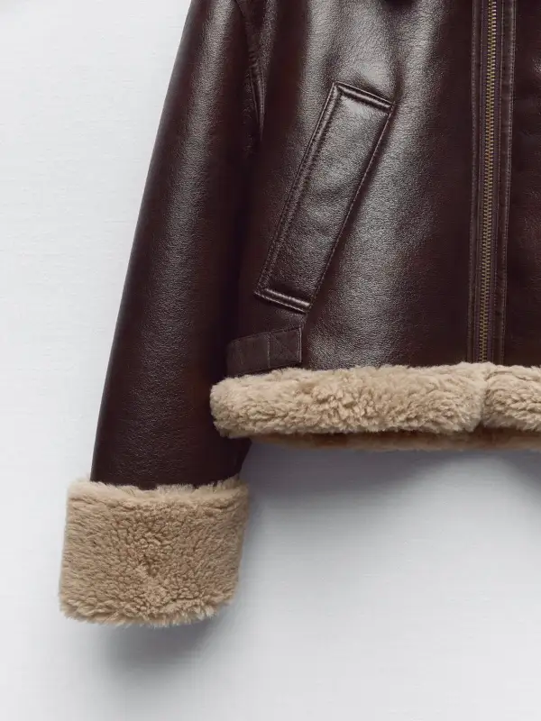 Madeleine Shearling Leather Jacket
