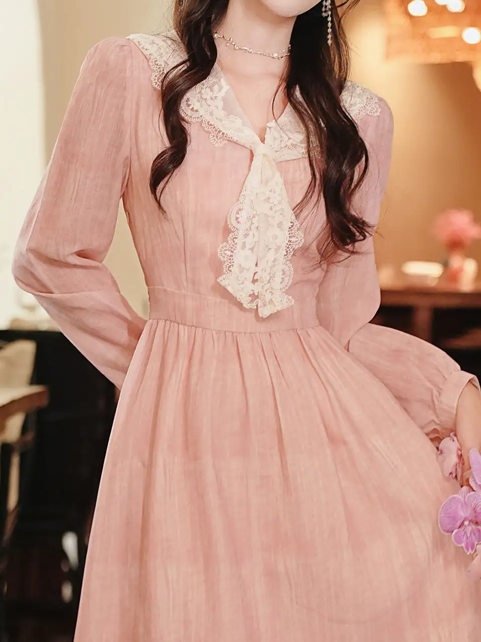 Lace Romantic Maxi Dress