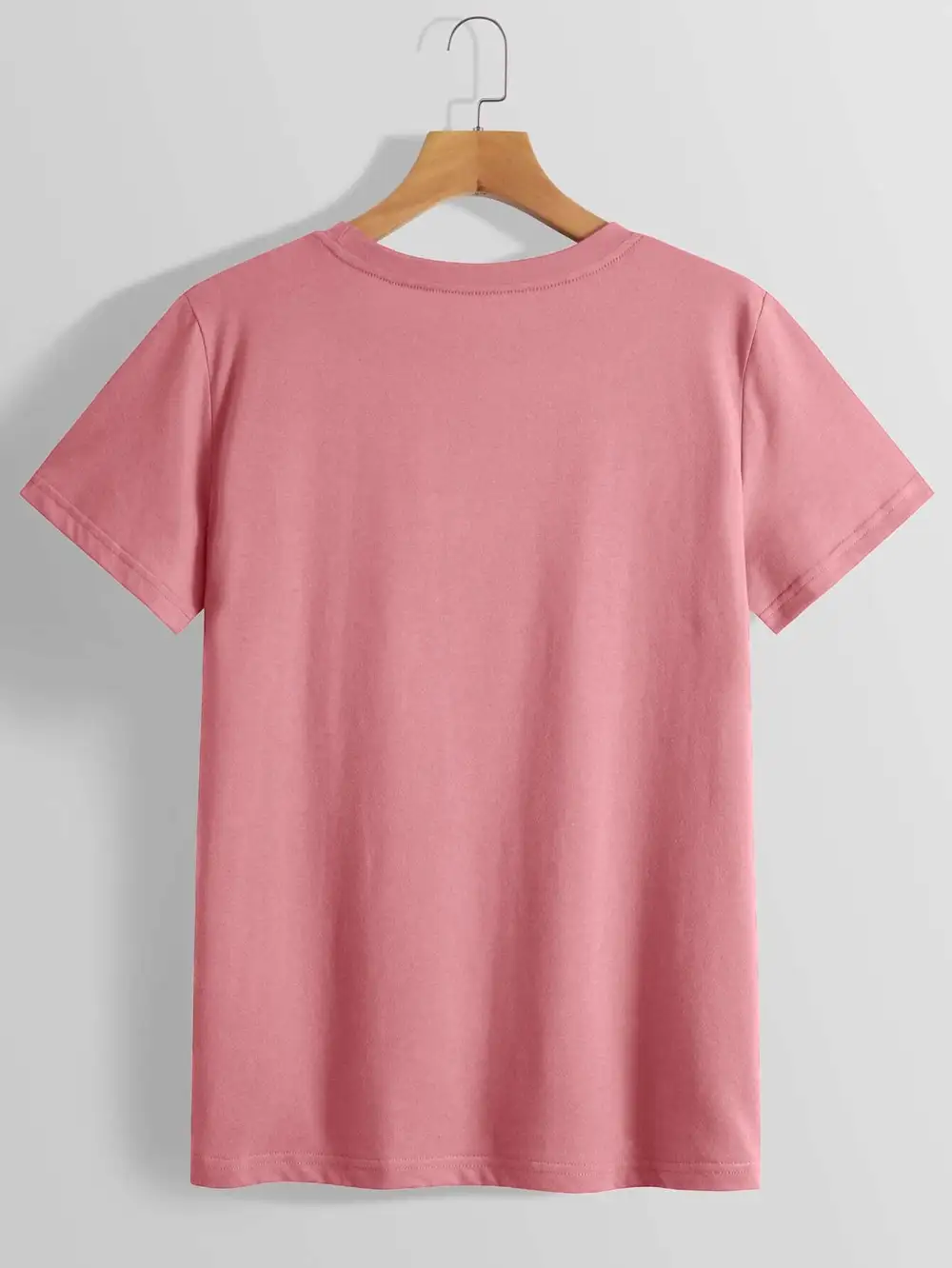 Tailored Round-Neck Short-Sleeve Graphic T-Shirt