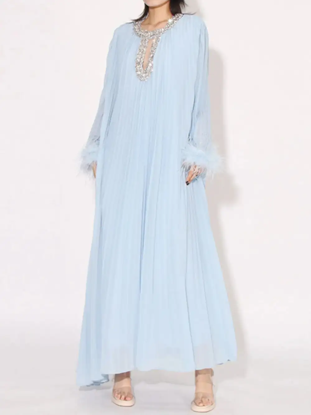 Finish Long Sleeve Maxi Dress