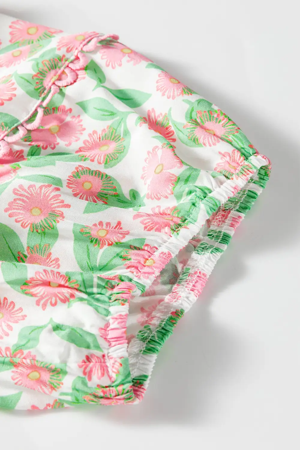 Finish Floral Puff Sleeve Dress