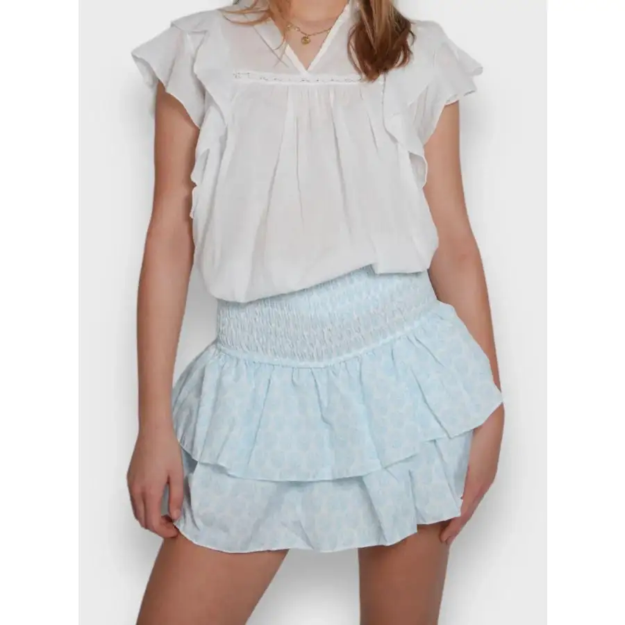 Layered Mini Skirt