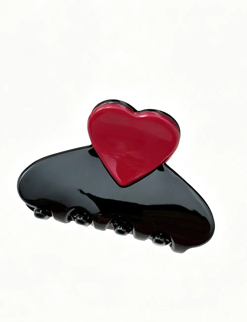 Heart Shape Decor Midi Hair Hair Claw Clip