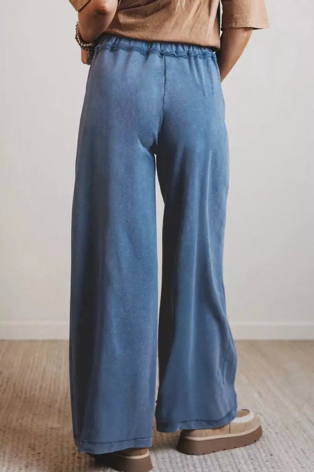 Casual Drawstring Denim Jeans