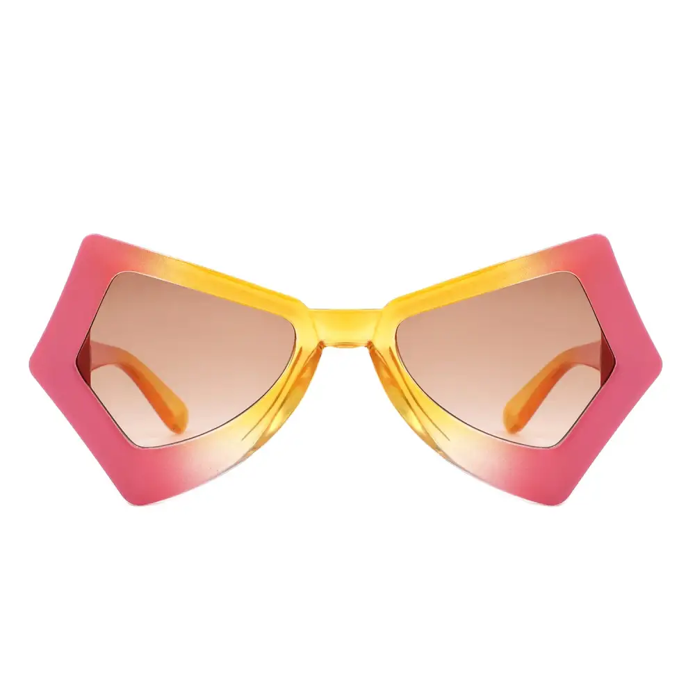 Geometric Sharp Irregular Sunglasses