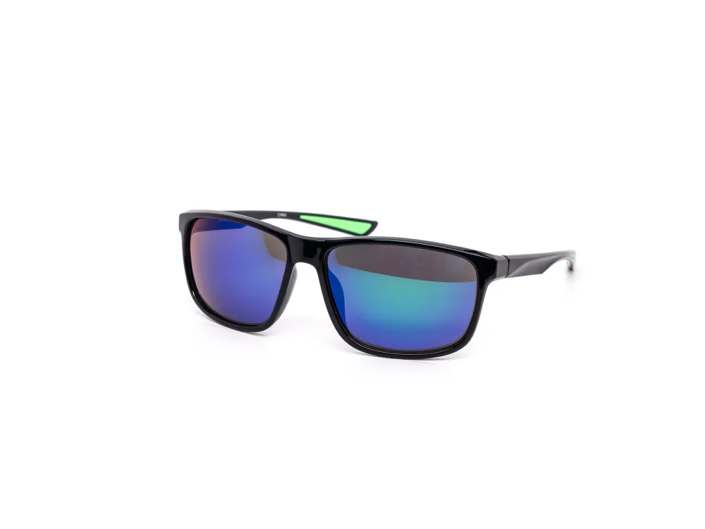 12-Pack Minimalist Sport Wraparound Burnt Mirror Sunglasses