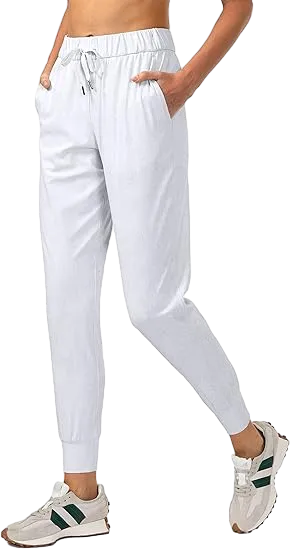 7PACK-Women'S Athletic Pants With Adjustable Drawstring Pockets For Running, Lounging, Workout, And Jogging