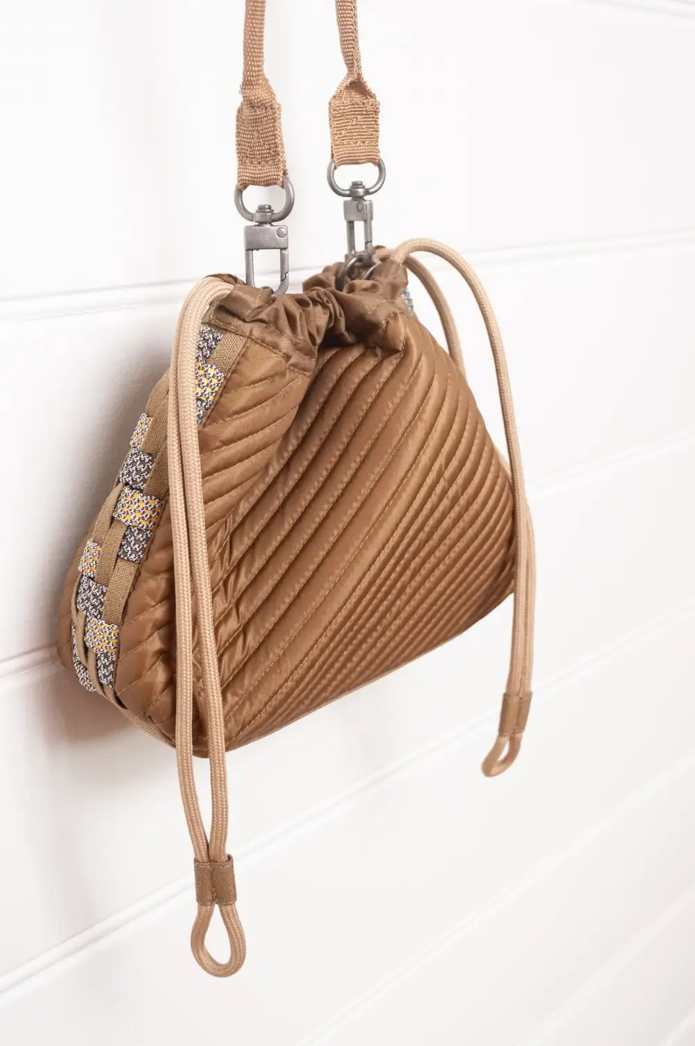 Quilted Canvas Crossbody Bag