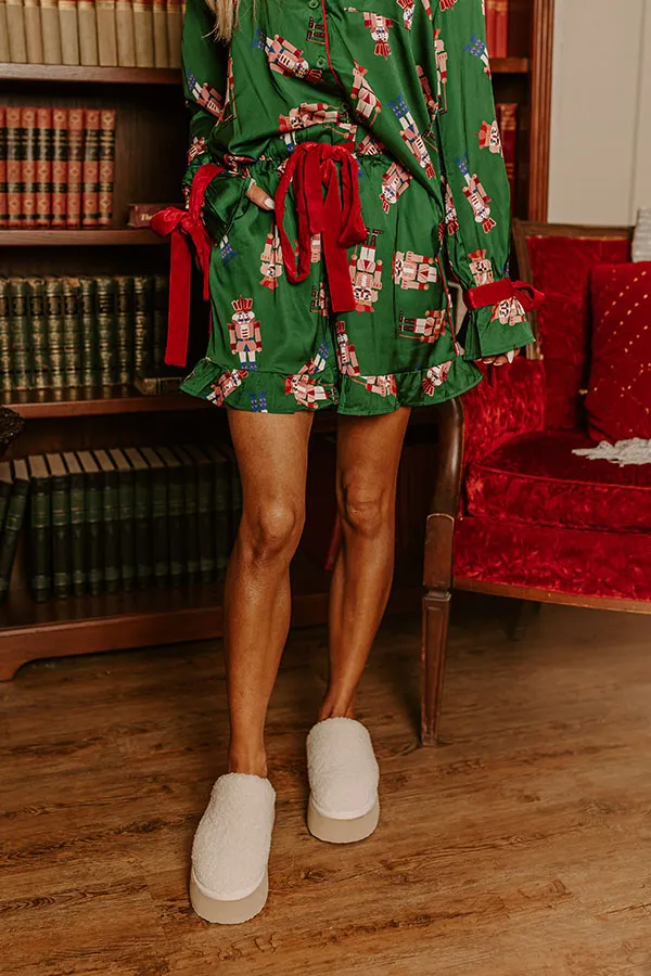 Nutcrackers March Satin Pajama