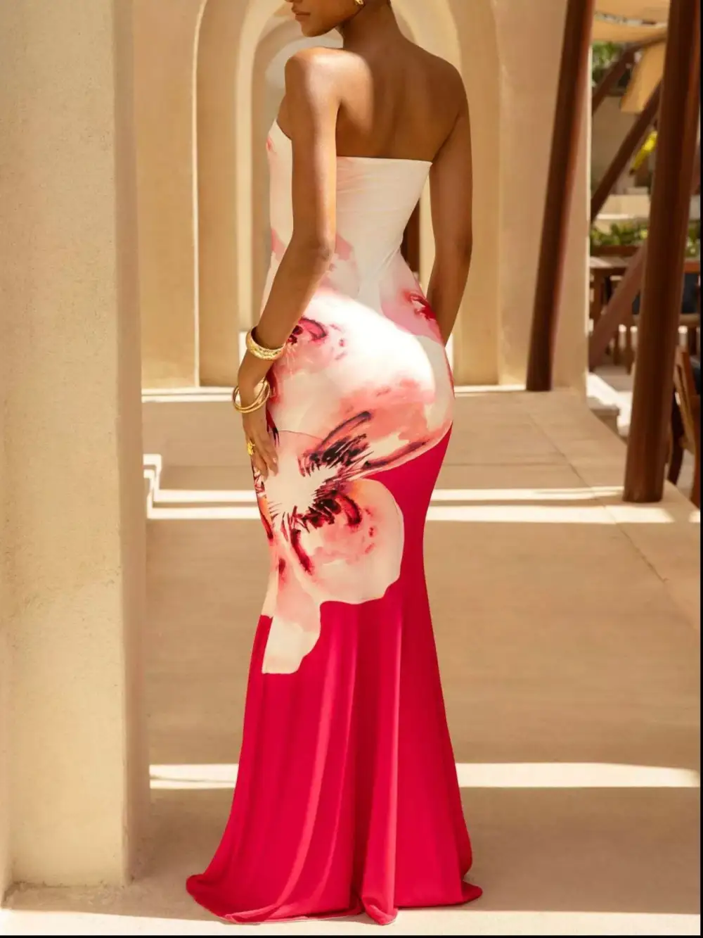 Smooth Finish Tube Maxi Dress