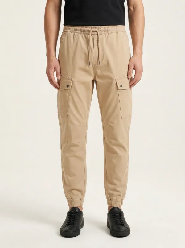 Outdoor Multi-Pocket Printed Men's Cargo Pants