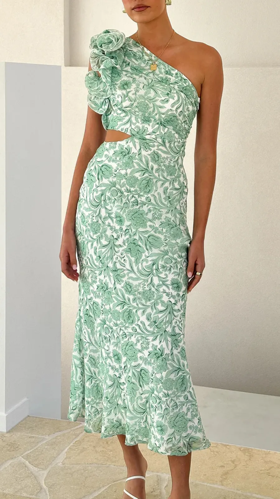 Side Cut Out Design Dress
