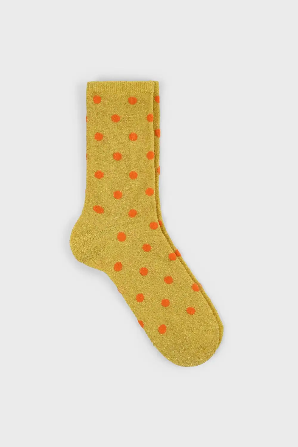 Classic Metallic Polka Dot Socks