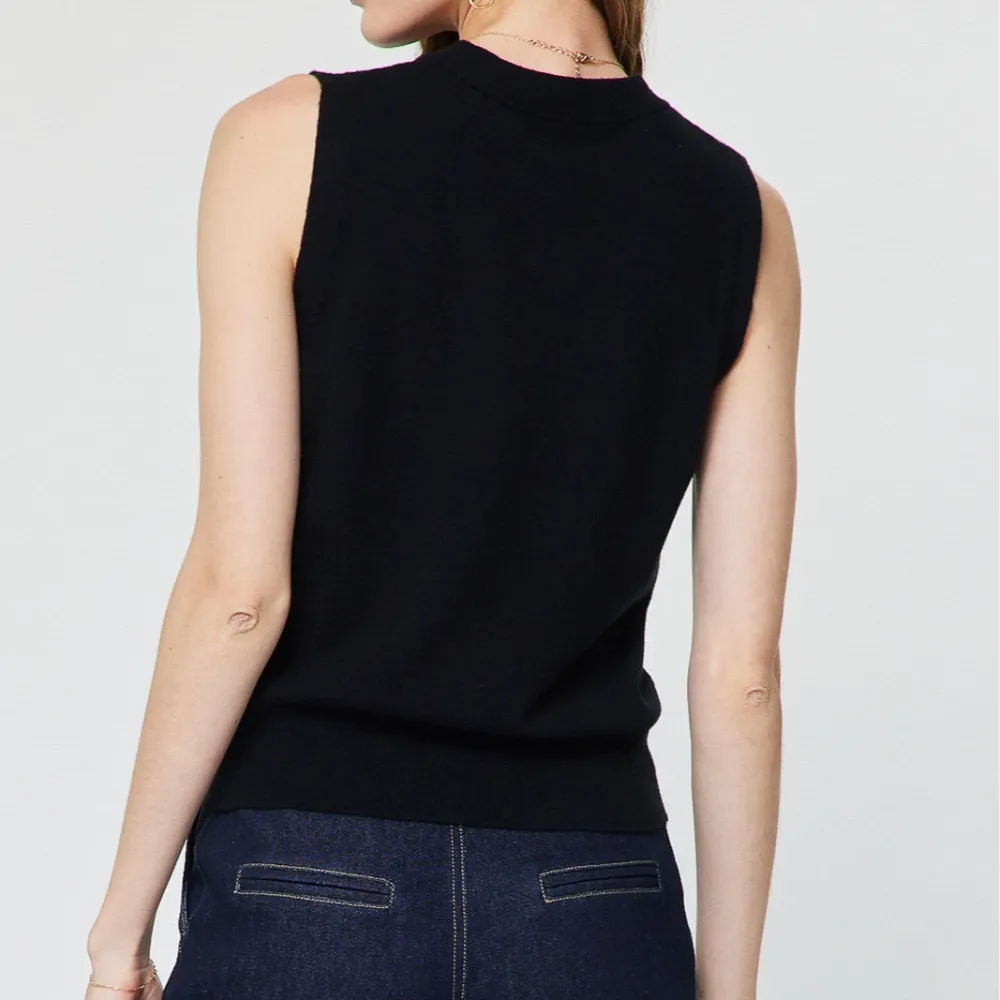 Henley Knit Vest
